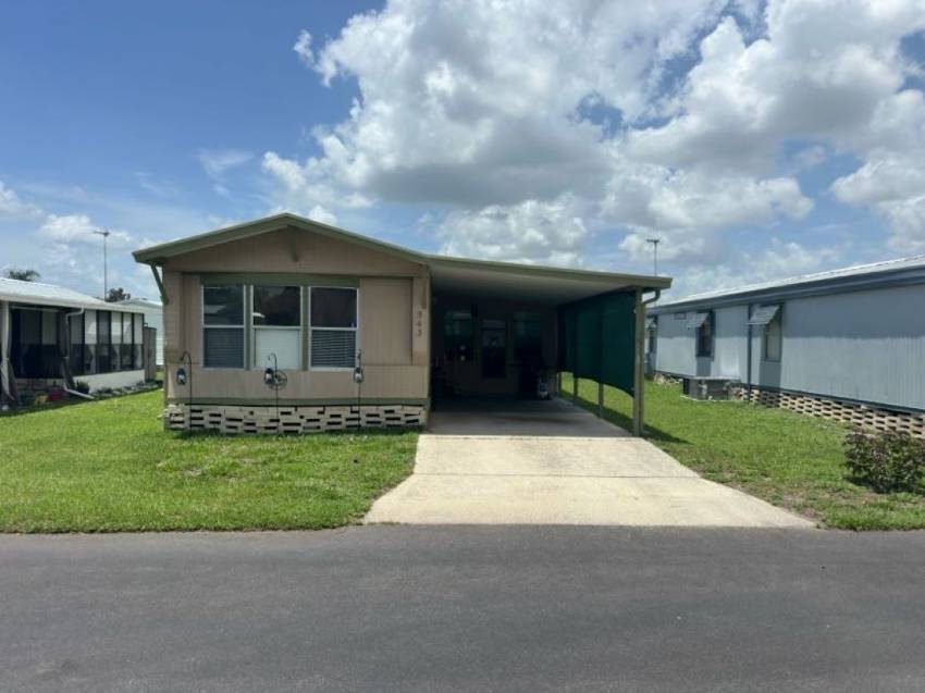 Winter Haven, FL Mobile Home for Sale located at 543 Lake Henry Drive Hidden Cove West